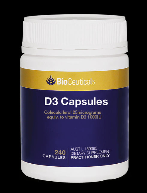 BioCeutical Vitamin D3 Capsules 240s-Matakana Pharmacy